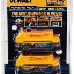 DeWalt Powerstack 2 Pack 