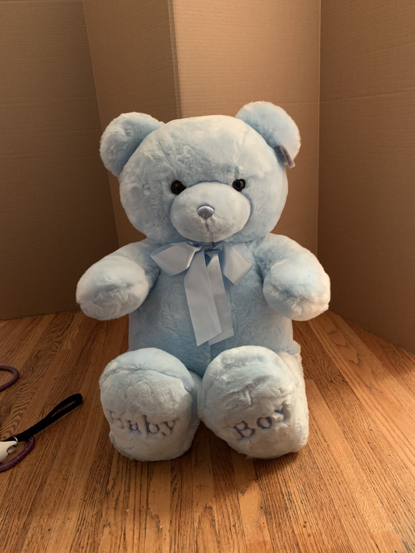 Large Stuffed “Baby Boy” Bear