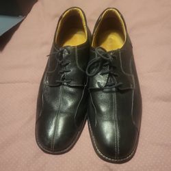 Mens Johnson & Murphy Leather Shoes, Size 13  M