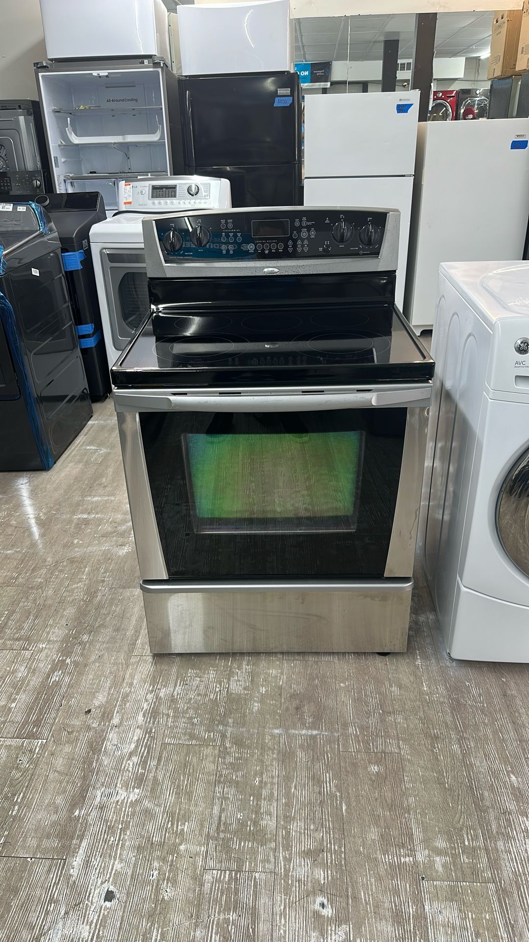 Whirlpool Electric Range Flat Top
