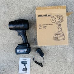 21V Lithium Compact Blower Kit with (1) 4.0 Ah Battery & Charger