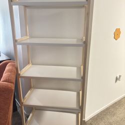 White Ikea shelf