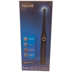 Fairywill Sonic Electric Toothbrush Waterproof 5 Modes 4 Heads USB Rechargeable