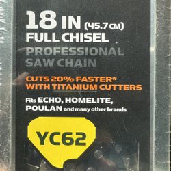Powercare Single Pack 18in Professional Saw Chain