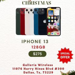 iPhone 13 128 Gb Unlocked And Clean Imei 