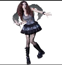 Zombie fairy Halloween costume