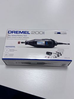 BRAND NEW Dremel 200 Series Rotary Tool Kit – 15 Accessories – Sealed Box – $30