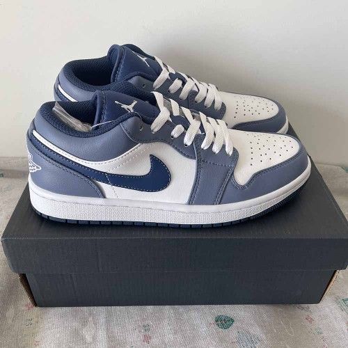 Nike Air Jordan 1 Low Dark Blue Sneaker 10