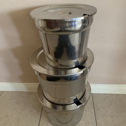 Set Of Three Warmers- Steamers 