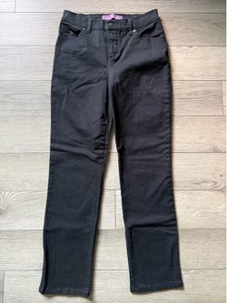 Women’s Gloria Vanderbilt Black Jeans 4P