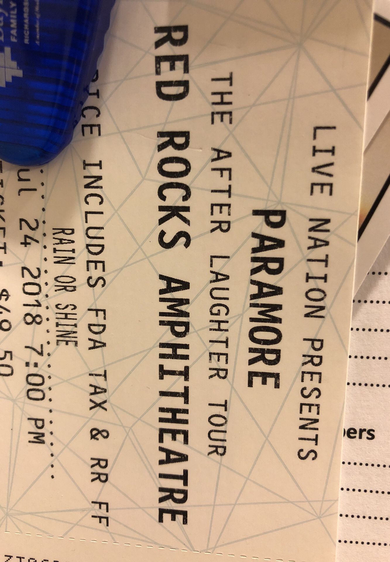 2 General Admissions Tickets to Foster the People / Paramore at Red Rocks