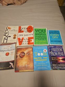 8 book bundle