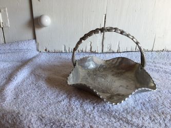 Rodney Kent hammered aluminum basket