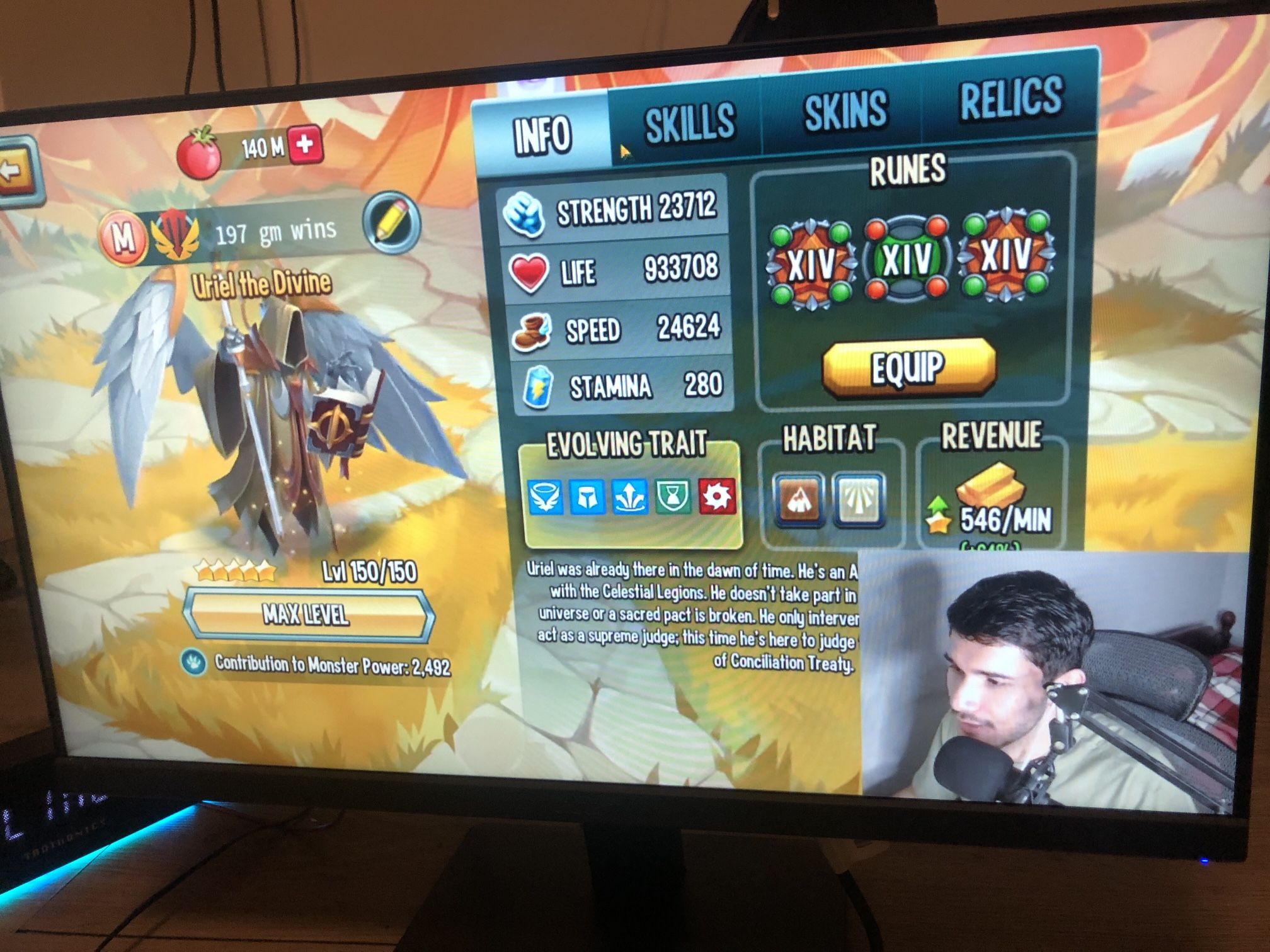 Acer V247Y monitor