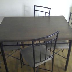 Table And 4 Chairs