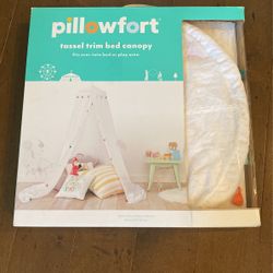 Brand New Pillowfort Tassel Trim Bed Canopy
