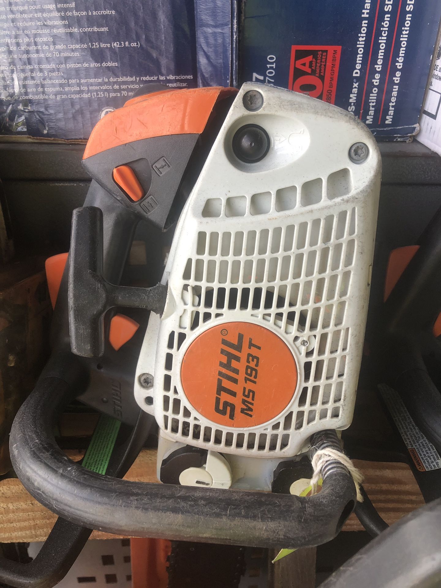 Stihl MS193 Gas Powered Chainsaw Ready To Work!