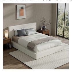 Queen Padded Bed Frame 