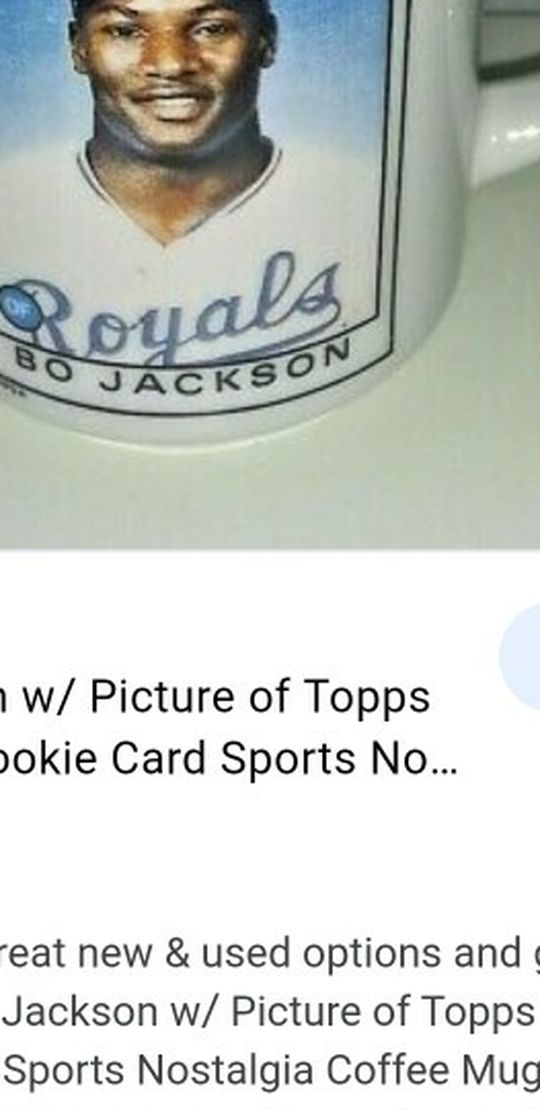 Topps Bo Jackson Mug