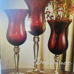 Decorative Glasses / candle Holders 