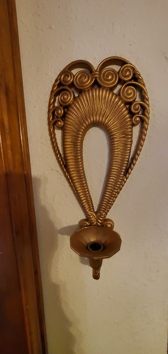 Vintage Burwood Wall Hanger Candle Holder