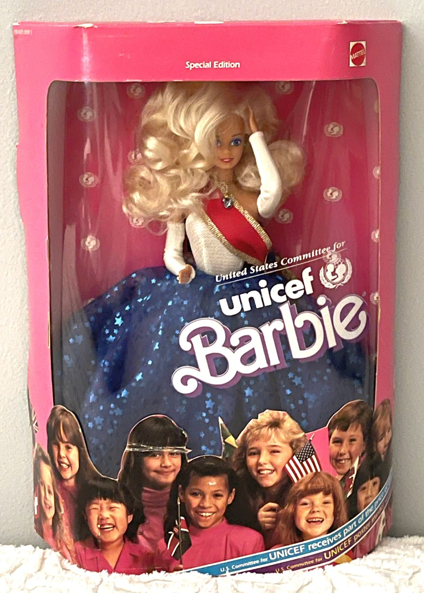 1989 Unicef Limited Edition Barbie Doll