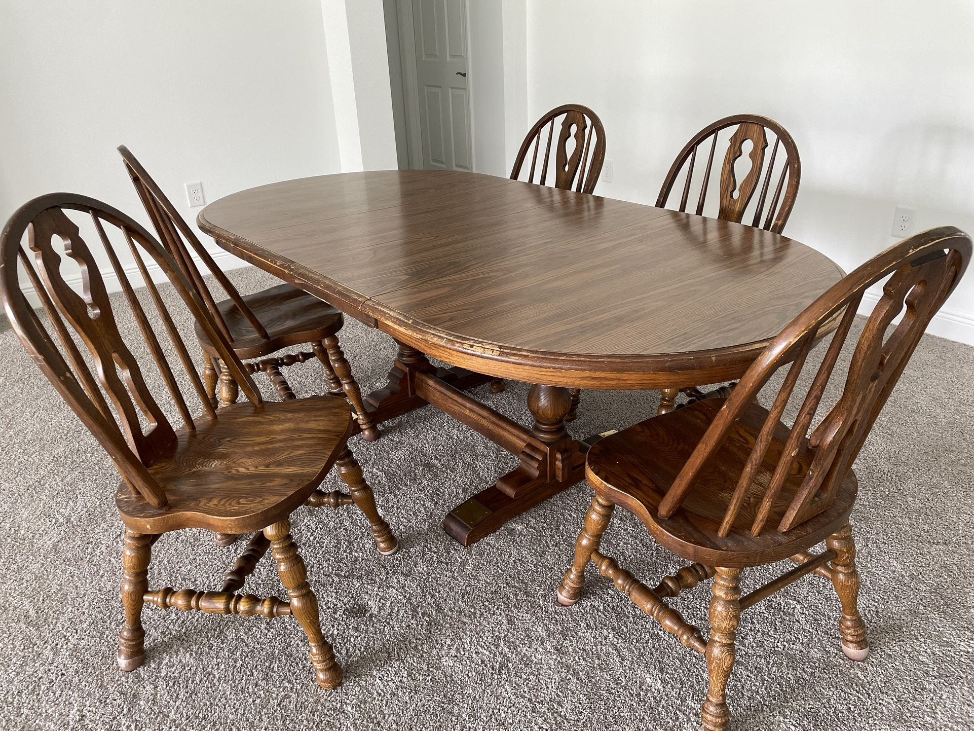 Solid Oak Table