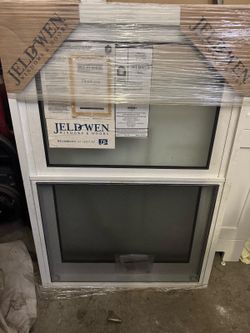 JELD WEN windows  27x38Frosted