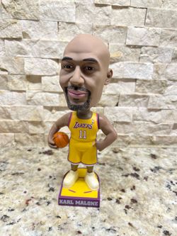 Karl Malone Los Angeles Lakers #11 NBA Basketball Bobblehead Figure