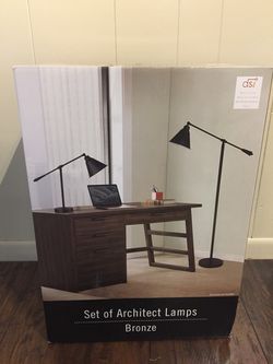 New architect lamp set