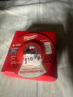 Milwaukee 4 1/2 grinder blades 25pk