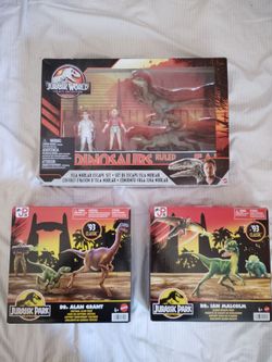 Jurassic Park Set Action Figures