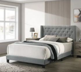 KING BED FRAME NO MATTRESS