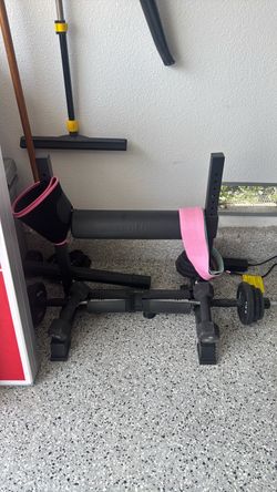 Single Leg / Bulgarian Split Squat Machine, Barbell, Exercise Ball