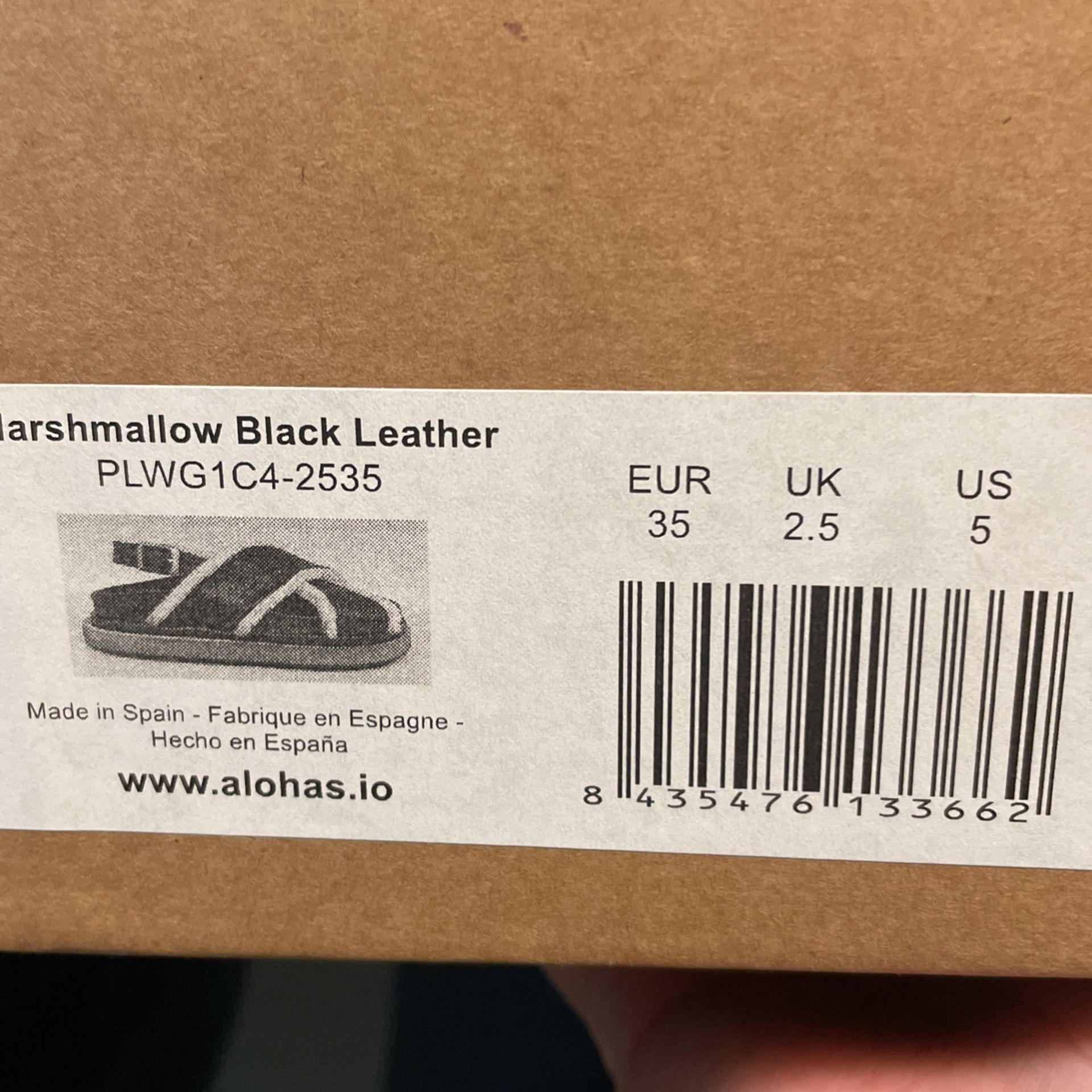 Alohas Leather Womens Sandals