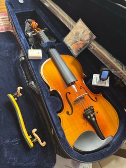 German Rothenberg Violin with New Bow, Digital Tuner, Shoulder Rest, Extra Strings $300 Firm