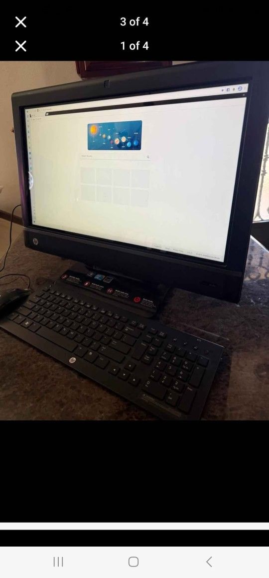 HP Touchsmart 610- All in one desktop computer with beats audio