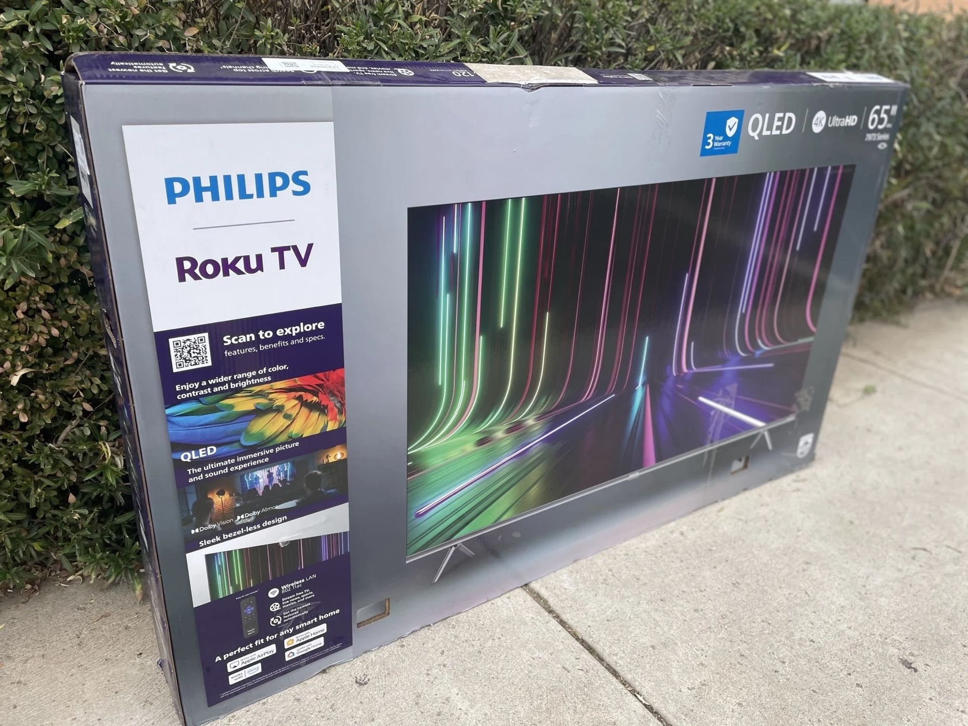📺 🏈 🔥FOOTBALL’S BACK TV SALE 65" PHILIPS 4K QLED HDR SMART 65PUL7973/F7
