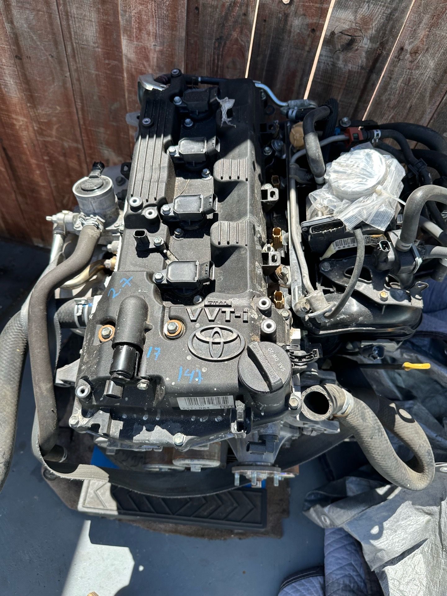 2017. Toyota tacoma. Engine