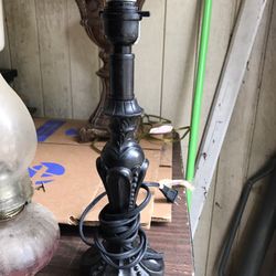 Black Lamp Base