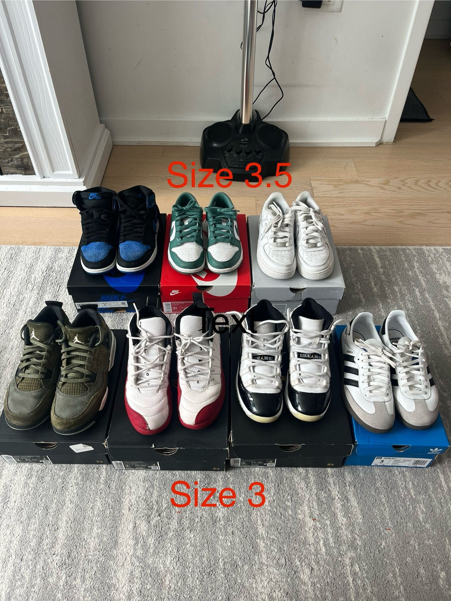 Size 3-3.5 Sneakers