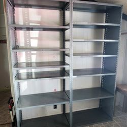 Commercial Grade Metal shelves 