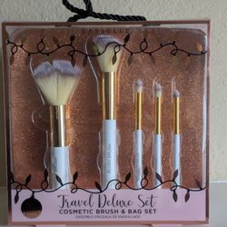 Danielle Creations Travel Deluxe Cosmetic Brush & Bag Set