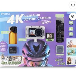 Vivitar 4K Action Cam , Go Pro Knock Off