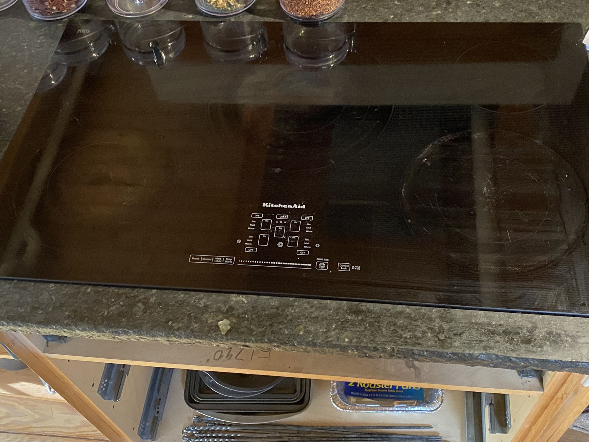 Kitchen Aid Electrid Cooktop -36”