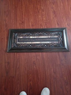 Decorative Religious Quote Picture