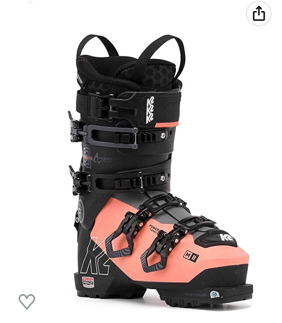 K2 MINDBENDER 110 ALLIANCE SKI BOOTS WOMENS (Size 24.5)