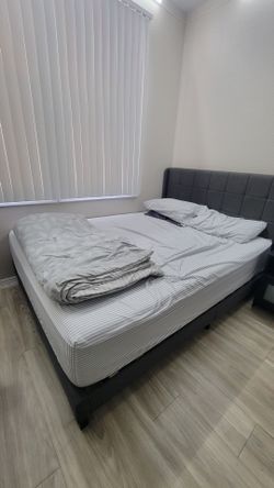 Casper Queen Mattress and Bed Frame