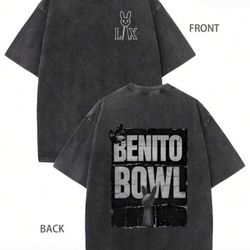 Bunny Bowl Double-Sided Printed Benito T-Shirt NFL Super Bowl