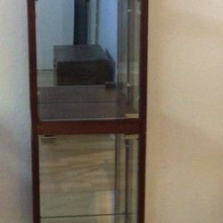 Wood Display Cabinet 